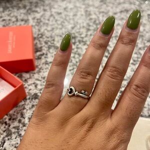 James Avery Hearts Key Ring